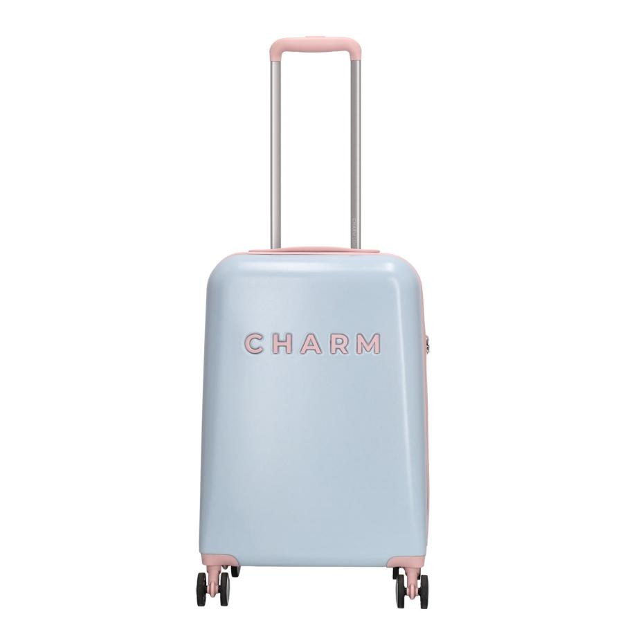 Charm London Capetown Trolley S baby blue Blauw
