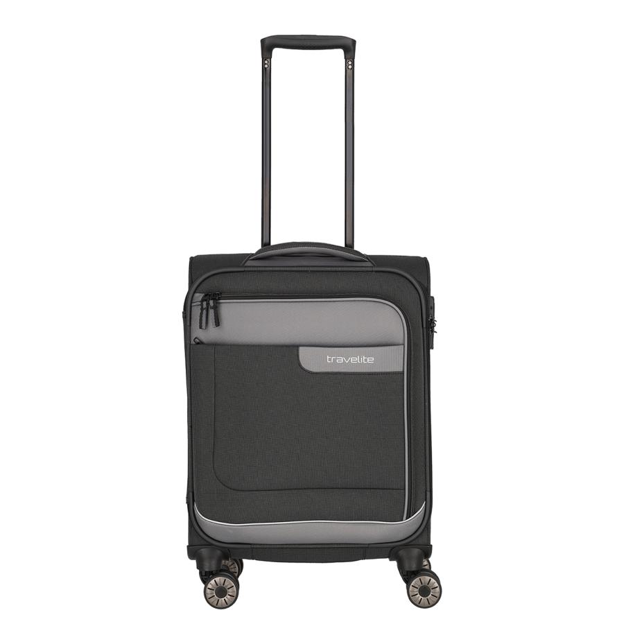 Travelite Viia 4 Wheel Trolley S anthracite Zachte koffer Grijs