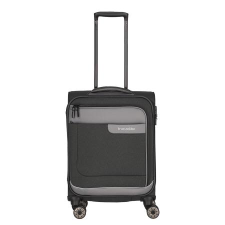 Travelite Viia 4 Wheel Trolley S anthracite Zachte koffer