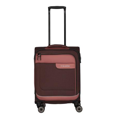 Travelite Viia 4 Wheel Trolley S rose