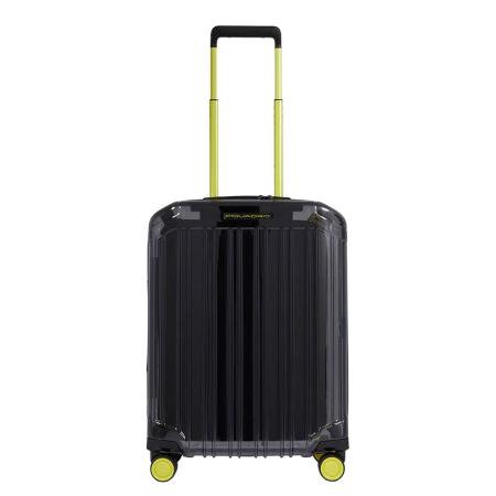 Piquadro Piquadro Transparent Cabin Trolley 55 grey