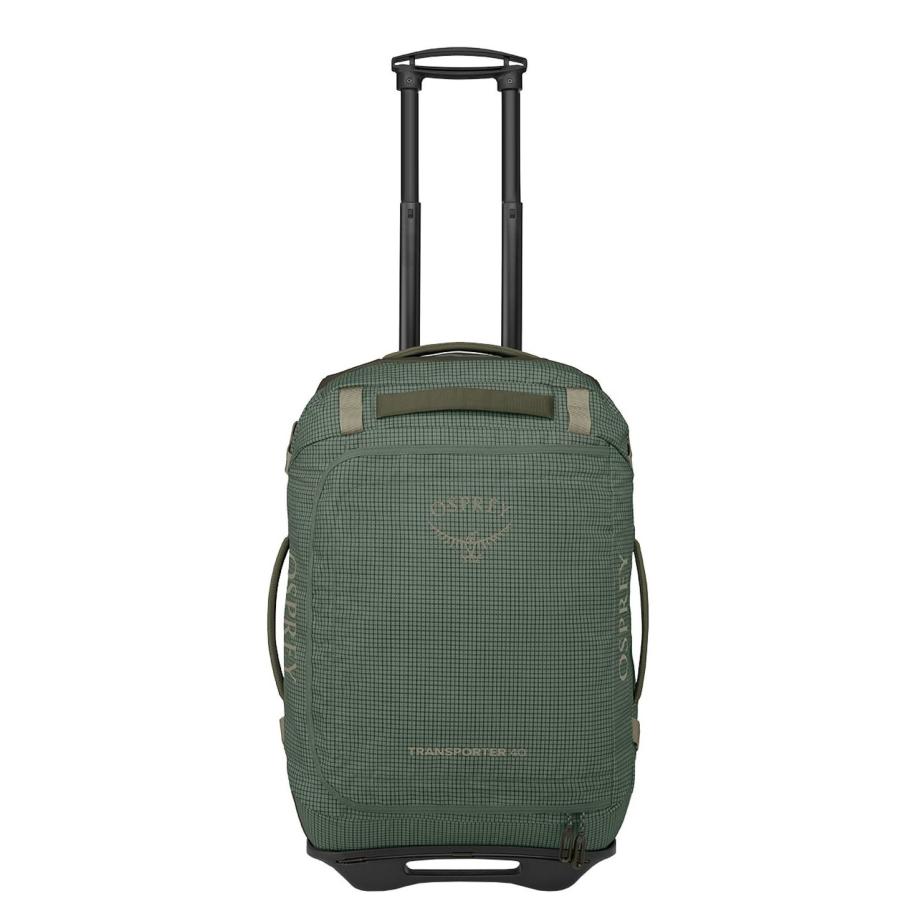 Osprey Rolling Transporter 40 pine leaf-earl grey Groen
