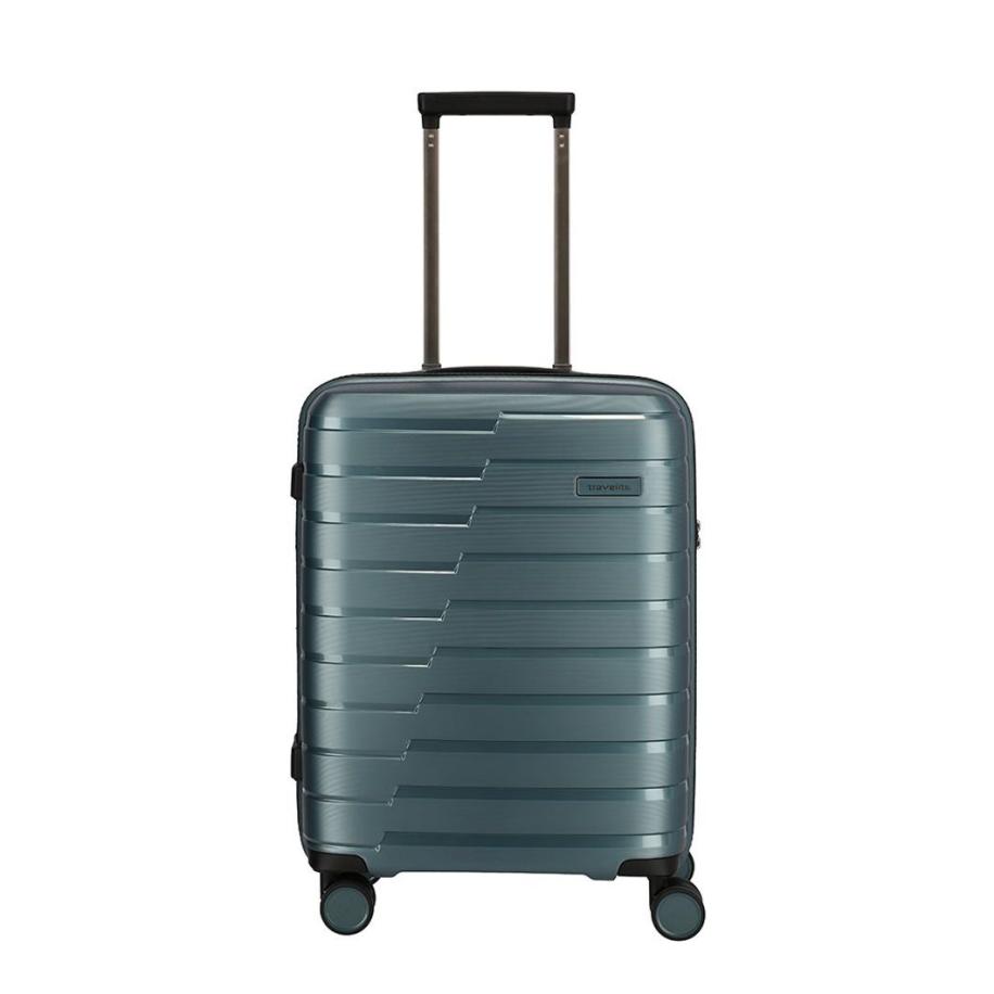 Travelite Air Base 4 Wiel Trolley S ice blue Blauw