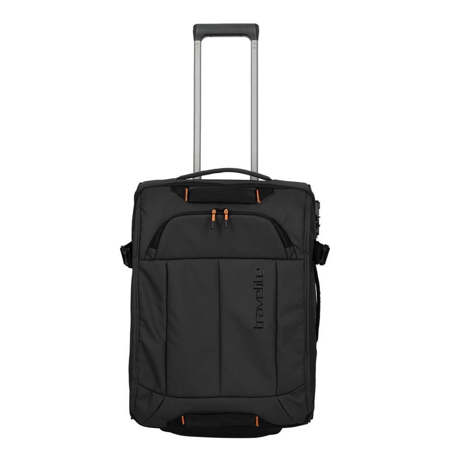 Travelite Briize Wheeled Duffle S black Zwart