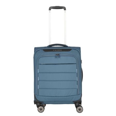 Travelite Skaii 4 Wheel Trolley S blue Handbagage koffer Trolley