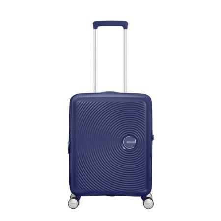 American Tourister Soundbox Spinner 55 Expandable midnight navy