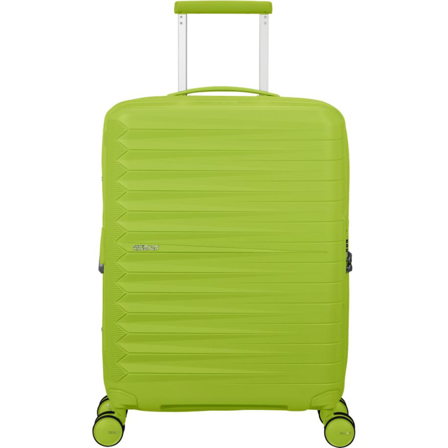 American Tourister FastForward Spinner 55/20 TSA Exp neon lime Groen