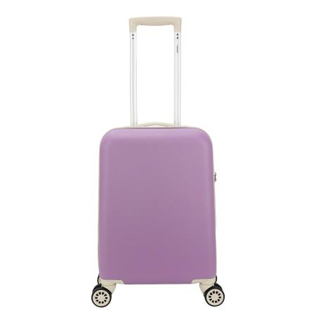 Decent Star-Maxx Handbagage Trolley 55 lila