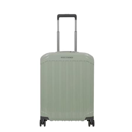 Piquadro PQ-Light Cabin Trolley 55 green Harde Koffer