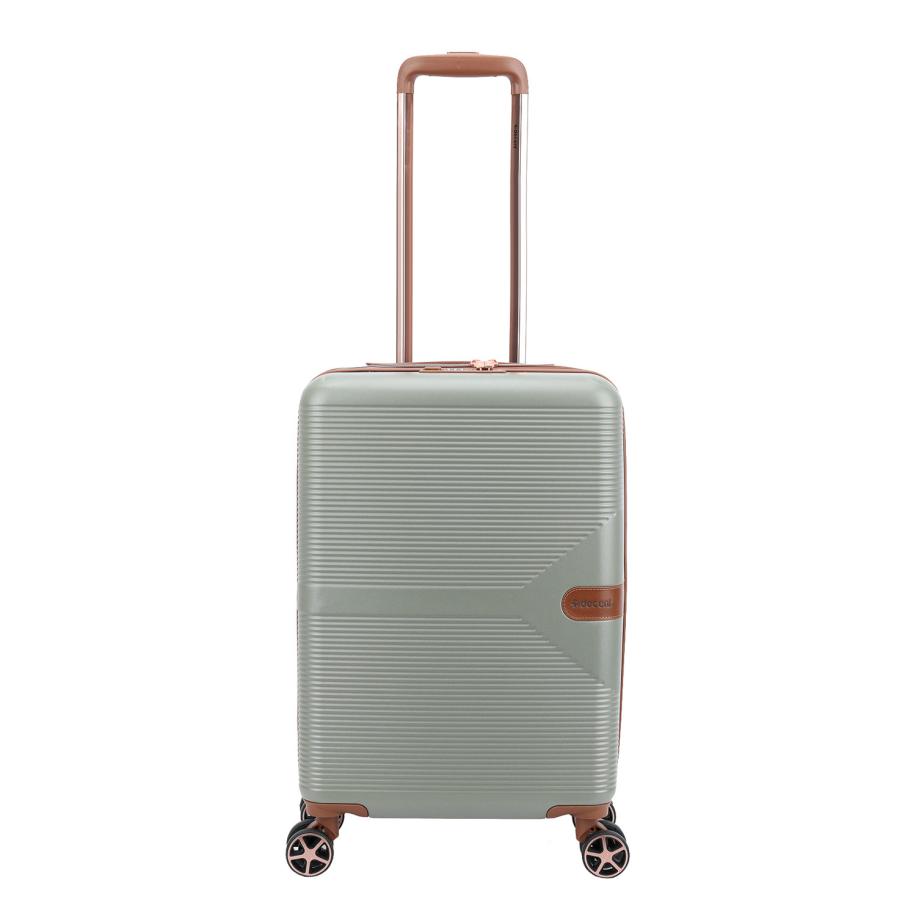 Decent Stella Cabin Trolley 55 light green Groen