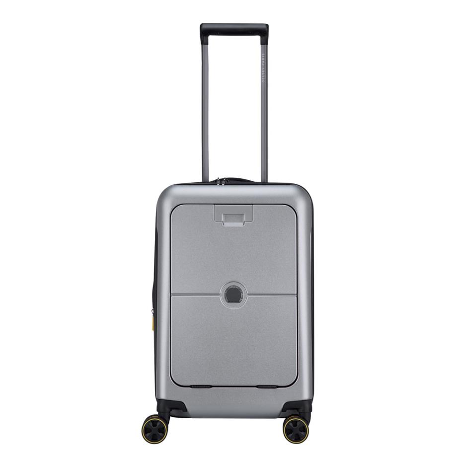 Delsey Turenne 2.0 Cabin Trolley S Front Pocket silver Zilver