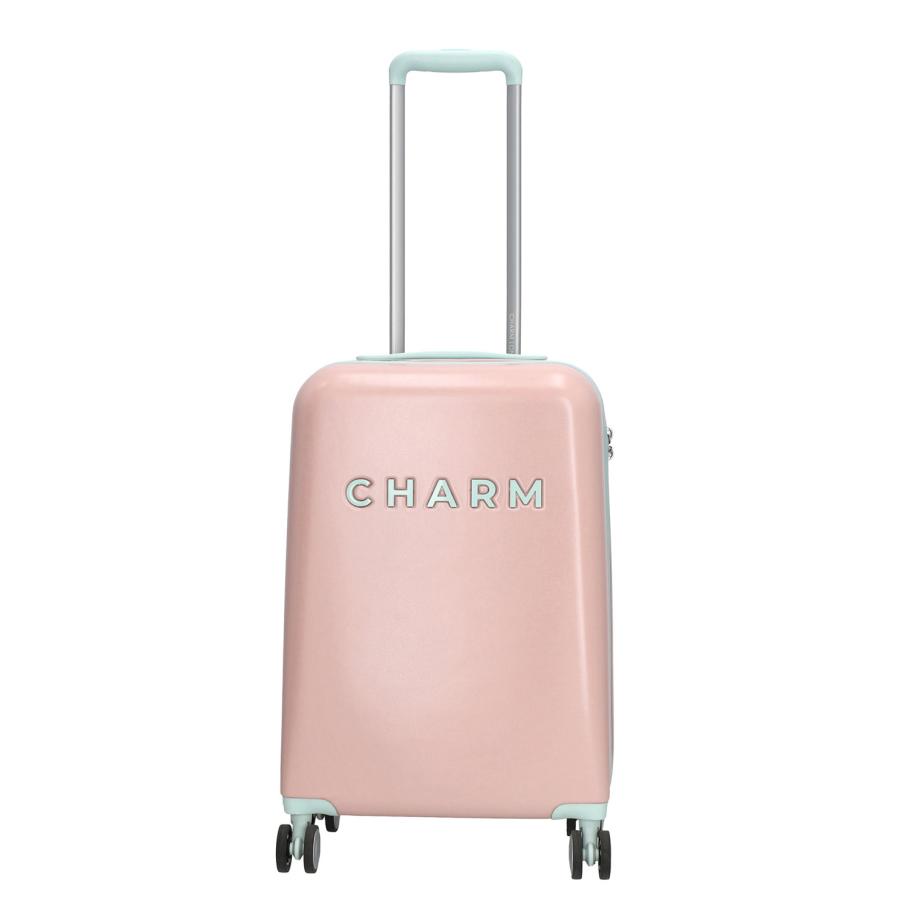 Charm London Travel Trolley S lightpink Roze