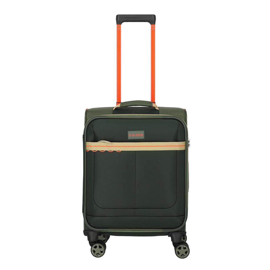 Travelite Color Craze 4 Wheel Cabin Trolley olive Groen