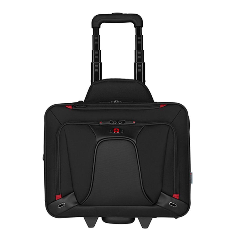 Wenger Transfer Bussiness Laptop Trolley 16 black Zwart