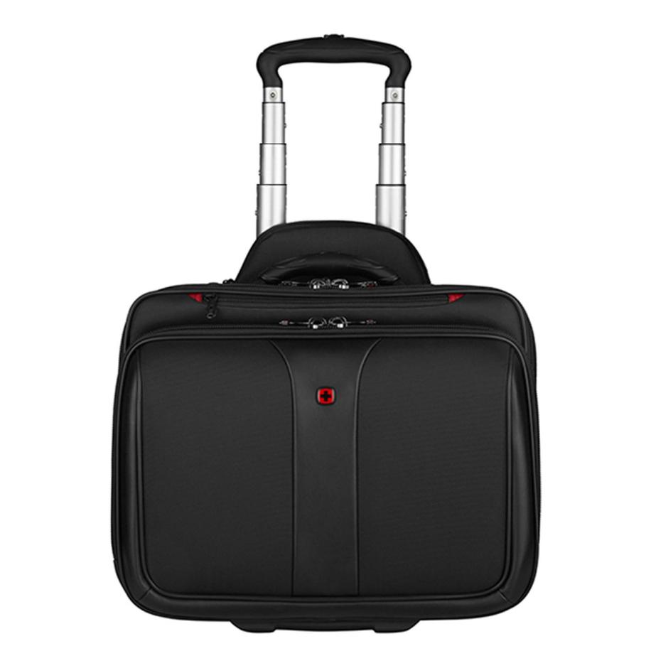 Wenger Patriot 2 Bussiness Laptop Trolley 17 black Zwart