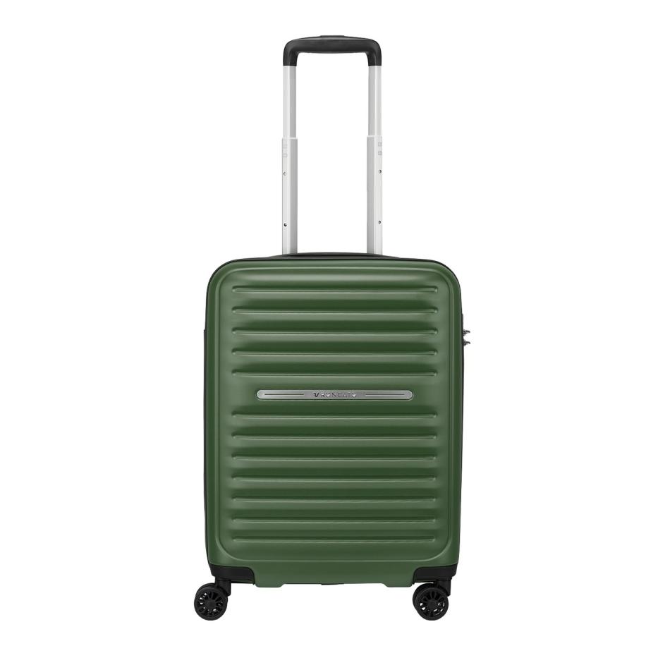 Roncato Ibiza Cabin Trolley 55 verde militare Harde Koffer Groen