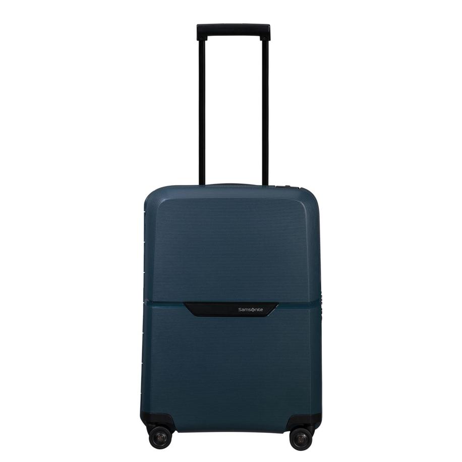 Samsonite Magnum Eco Spinner 55 midnight blue Blauw