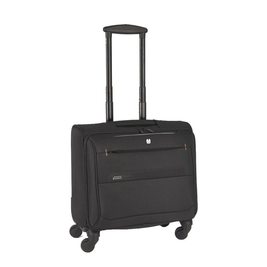 Gabol Piloto Pilot Case 4 Wheels 15.6 black Zwart