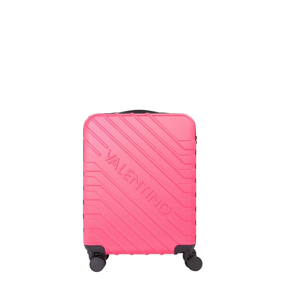 Valentino Starlight Small-Size Carry On Suitcase fuxia Roze