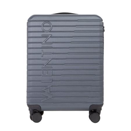 Valentino Mercury Small-Size Carry On Suitcase gun metal