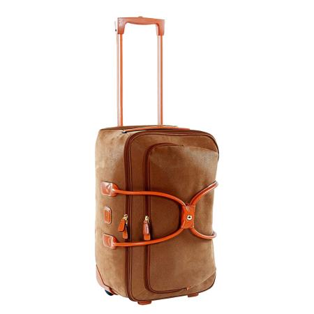 Bric's Life Holdall Wheeled Duffle 55 camel