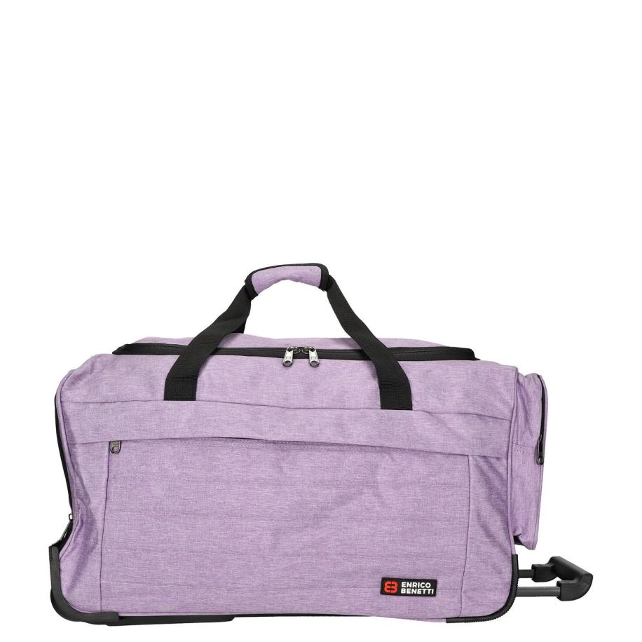 Enrico Benetti Montevideo Wheel Bag lila Paars