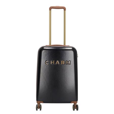 Charm London Travel Trolley S zwart