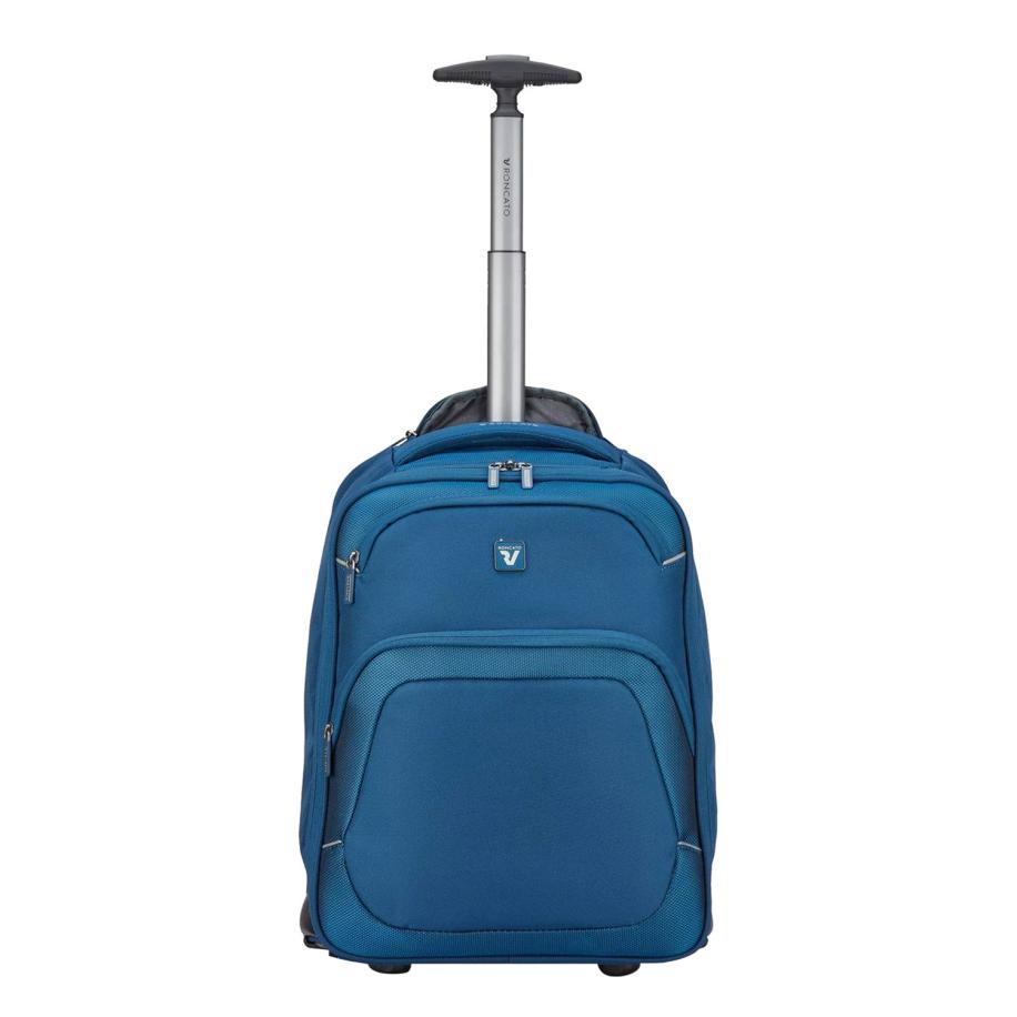 Roncato Gateway Cabin Trolley Backpack 17 blue Blauw