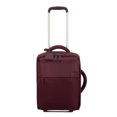 Lipault Foldable Plume Mini Cabin bordeaux Zachte koffer