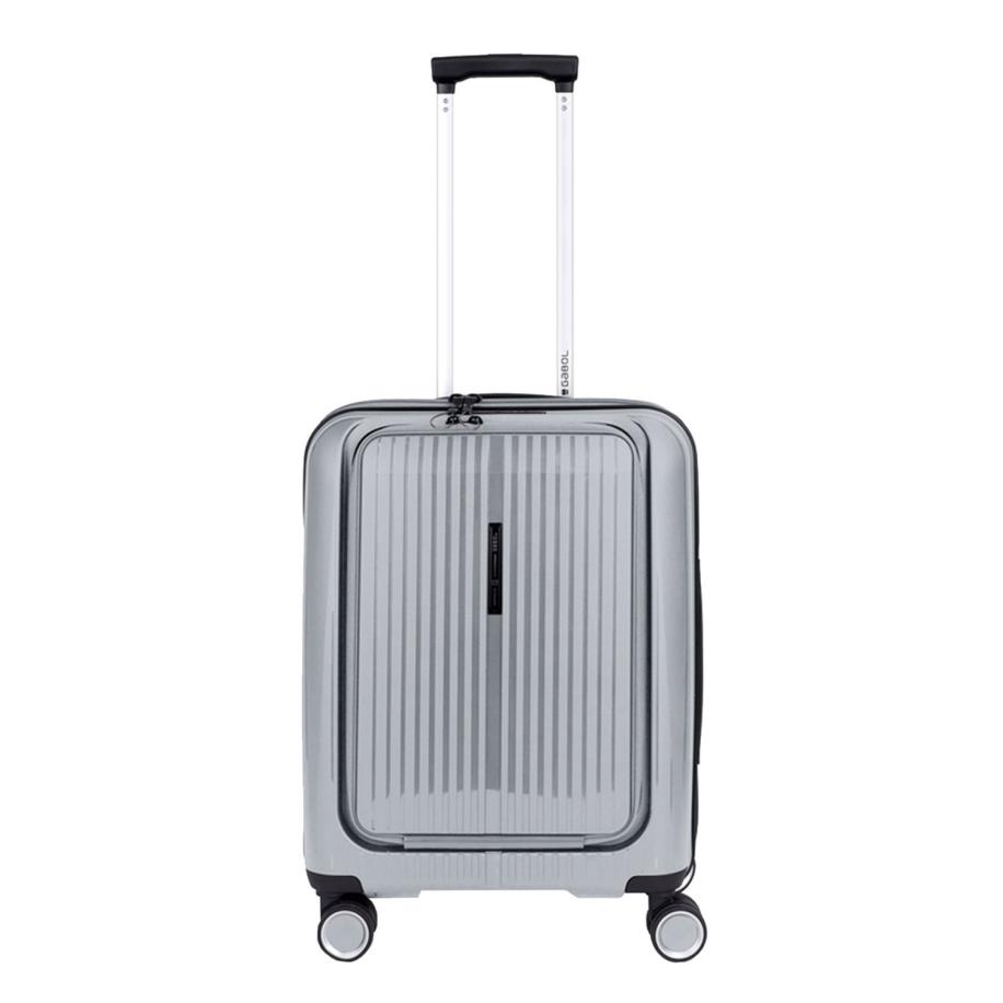 Gabol Brooklyn Cabin Trolley Front Pocket plata Zilver