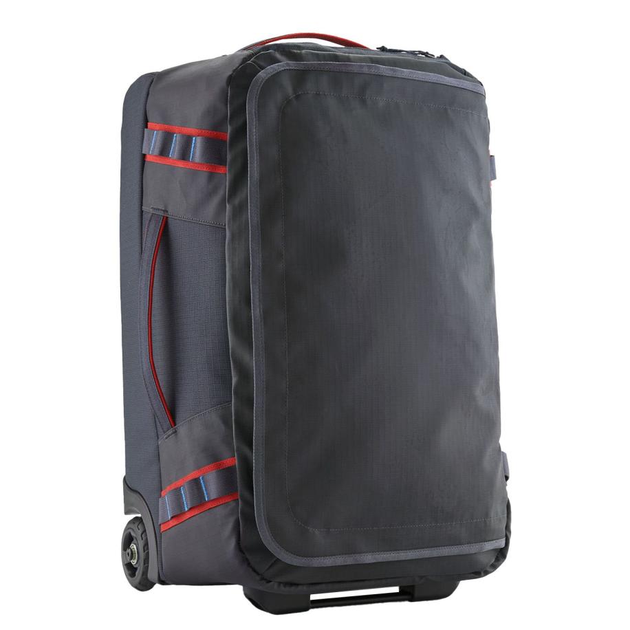 Patagonia Black Hole Wheeled Duffel 40L smolder blue w/amanita red Multicolor