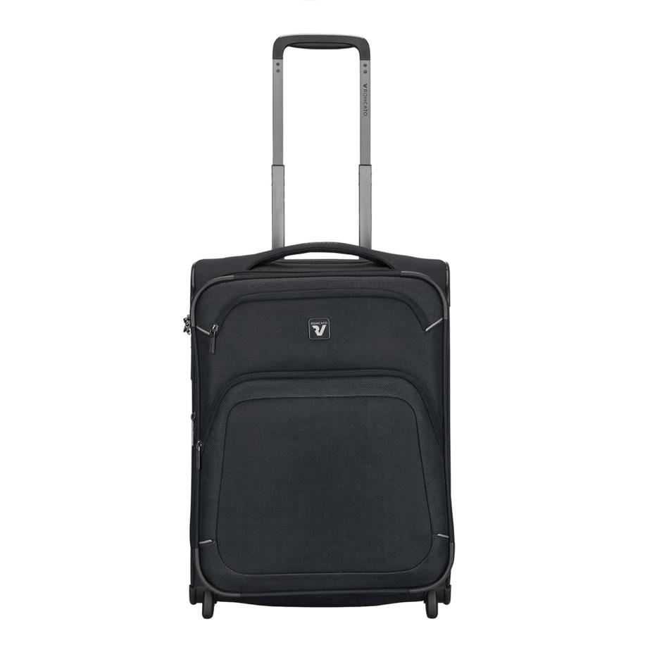 Roncato Gateway 4 Wheel Cabin Trolley Expandable black Zwart