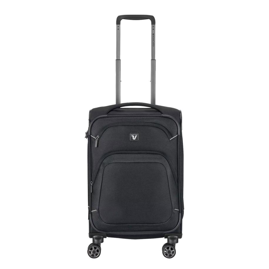 Roncato Gateway 4 Wheel Cabin Trolley Expandable black Zwart