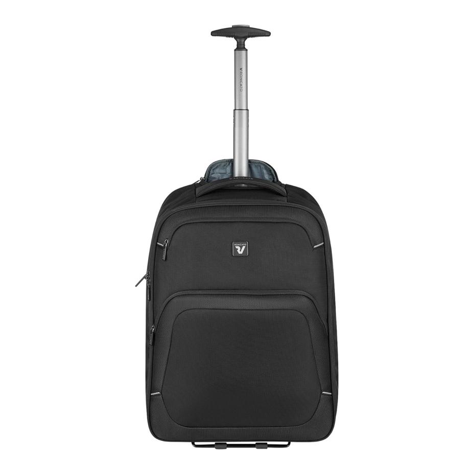 Roncato Gateway Cabin Trolley Backpack 17 black Zwart