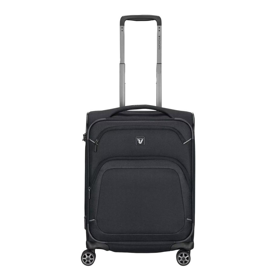 Roncato Gateway 4 Wheel Cabin Trolley Expandable black Zwart