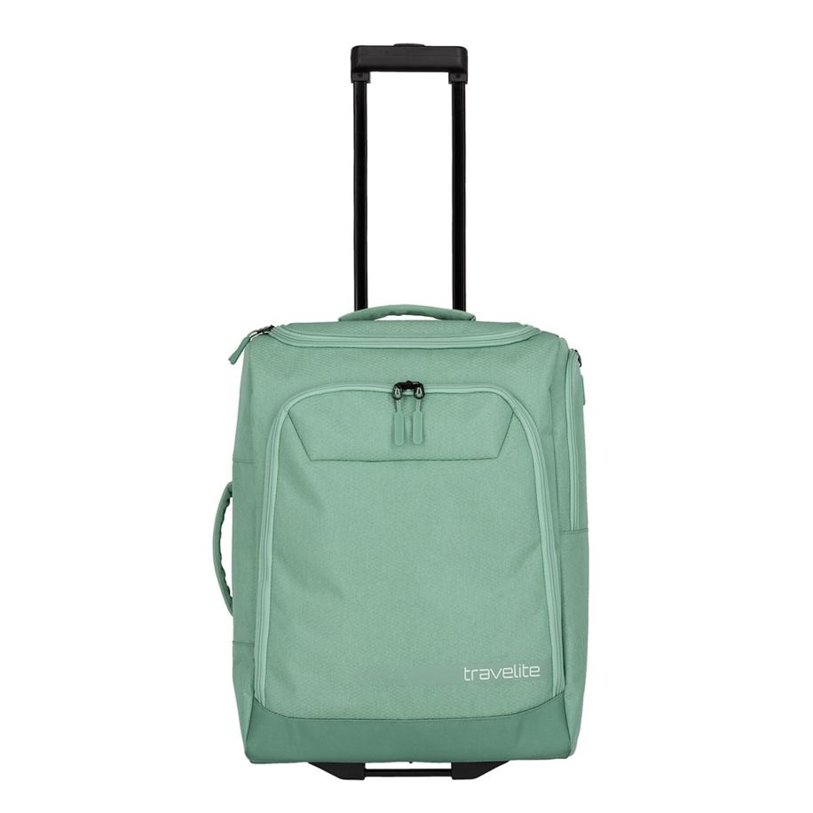 Travelite Kick Off Wheeled Duffle S sage Handbagage koffer Trolley Groen