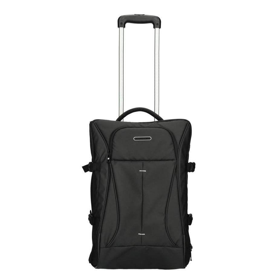 Enrico Benetti Northern Wheeler Bag black Zwart