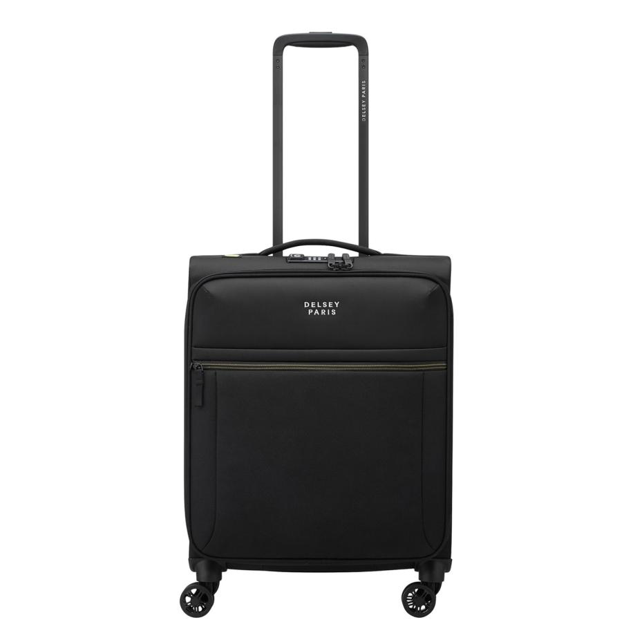 Delsey Brochant 3 Slim Cabin Trolley black Zwart