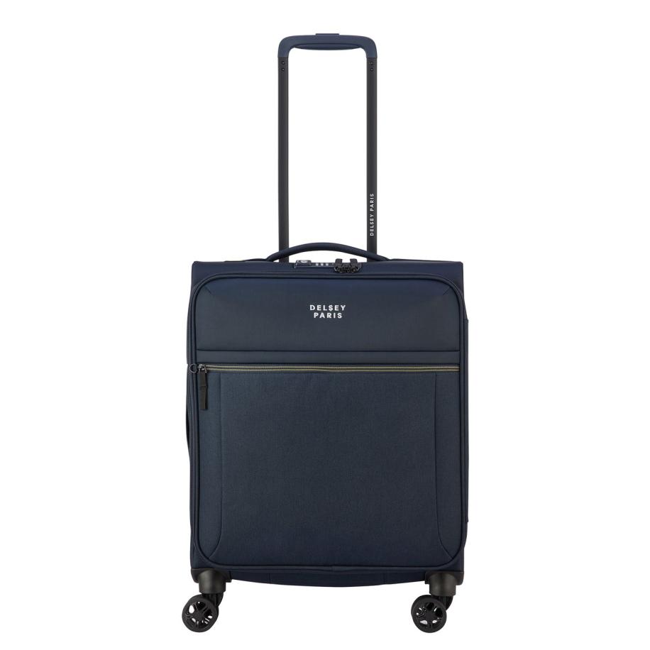 Delsey Brochant 3 Slim Cabin Trolley navy blue Blauw