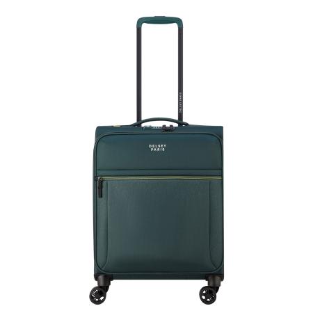 Delsey Brochant 3 Slim Cabin Trolley pine green