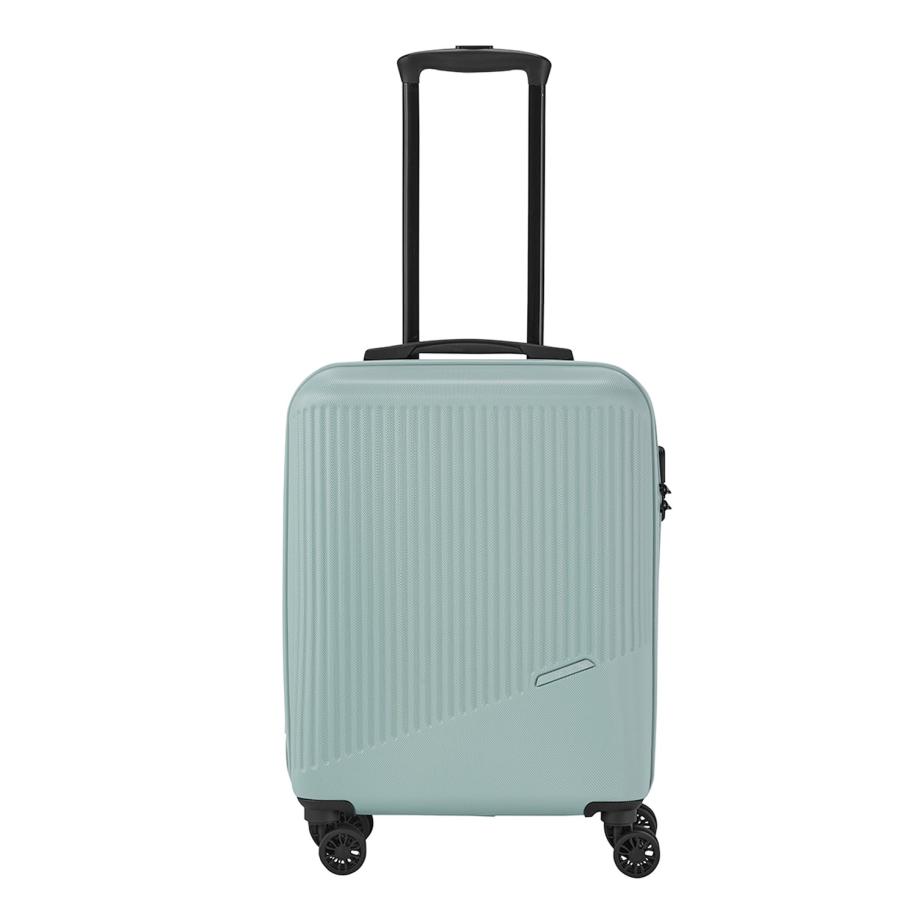 Travelite Bali 4 Wiel Trolley S mint Harde Koffer Groen