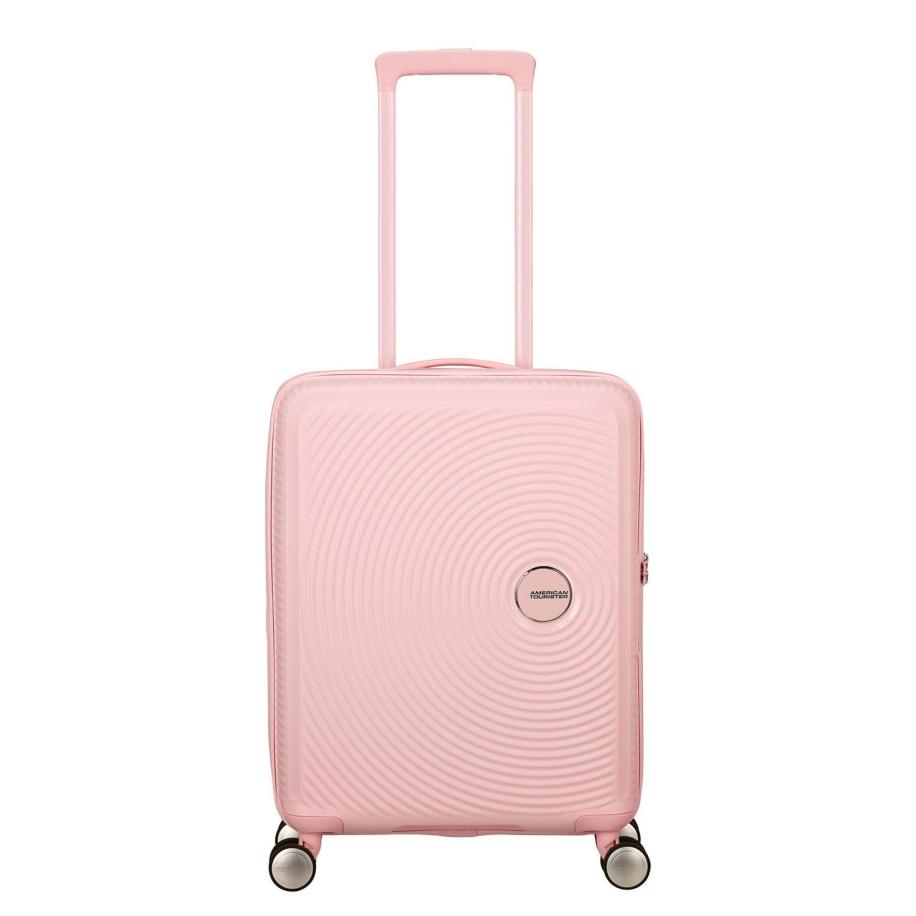 American Tourister Soundbox Spinner 55/20 TSA Expandable pastel pink Roze