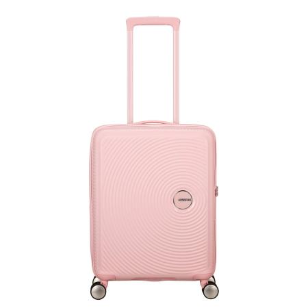 American Tourister Soundbox Spinner 55/20 TSA Expandable pastel pink