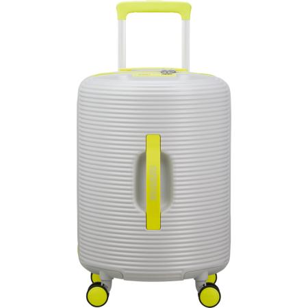 American Tourister Rollio Handbagage Light Grey/Lime