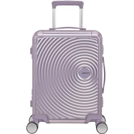 American Tourister Soundbox Alu Handbagage Stormy Lilac