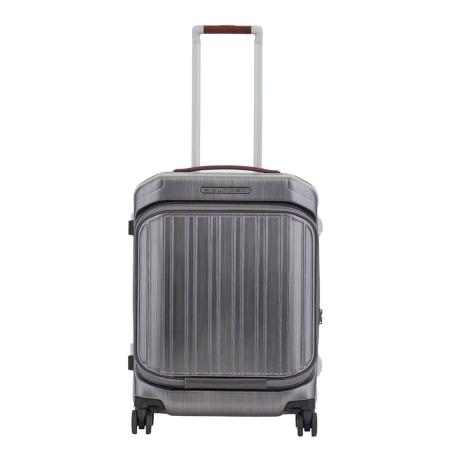 Piquadro PQ Light Frame Laptop Cabin Spinner 55 grey