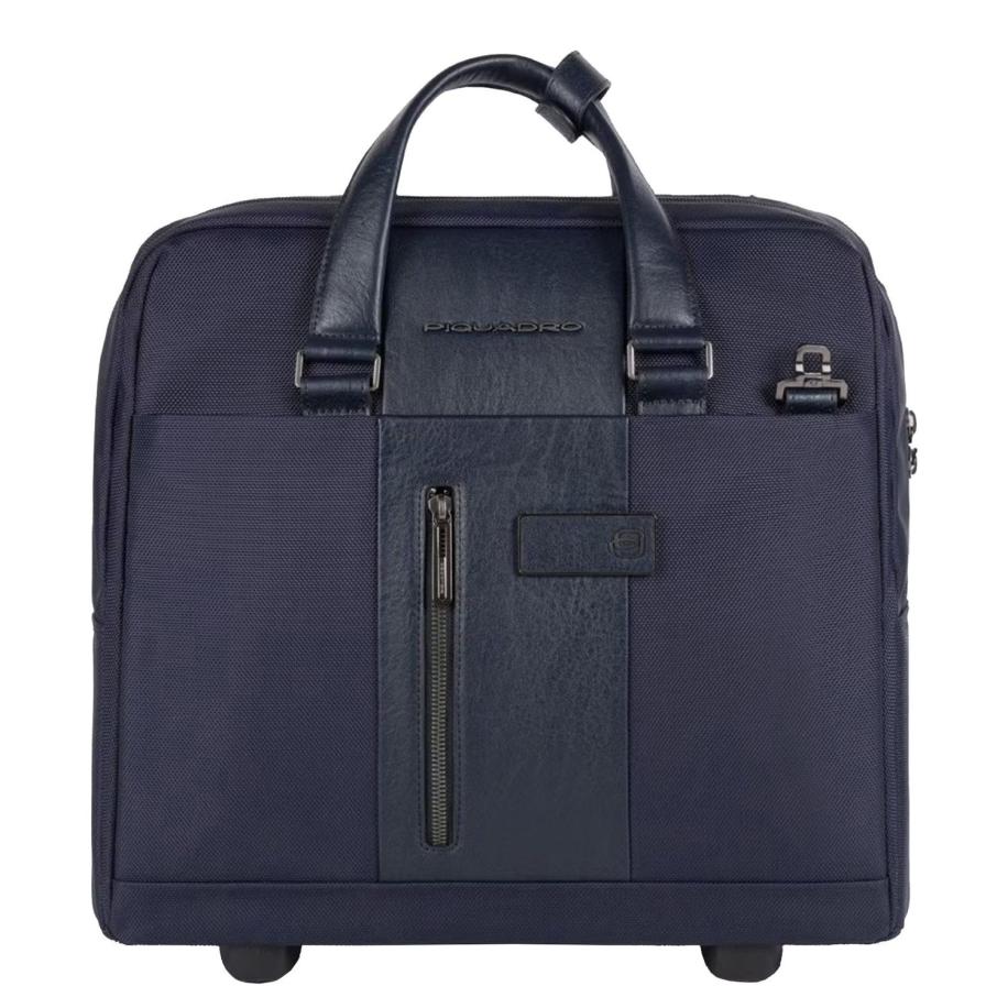 Piquadro Business Trolley 15.6 blue Blauw