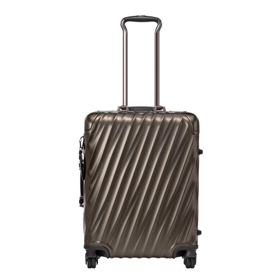 TUMI 19 Degree Aluminum Continental Carry-On textured gunmetal Grijs