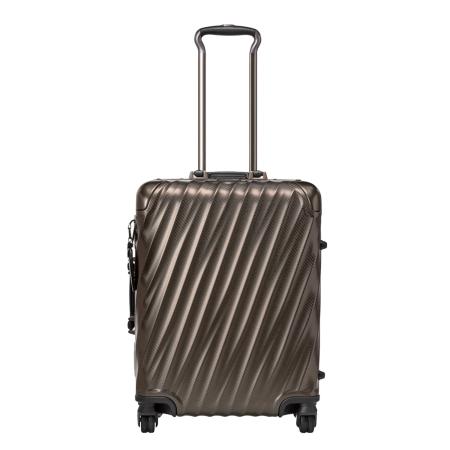 TUMI 19 Degree Aluminum Continental Carry-On textured gunmetal