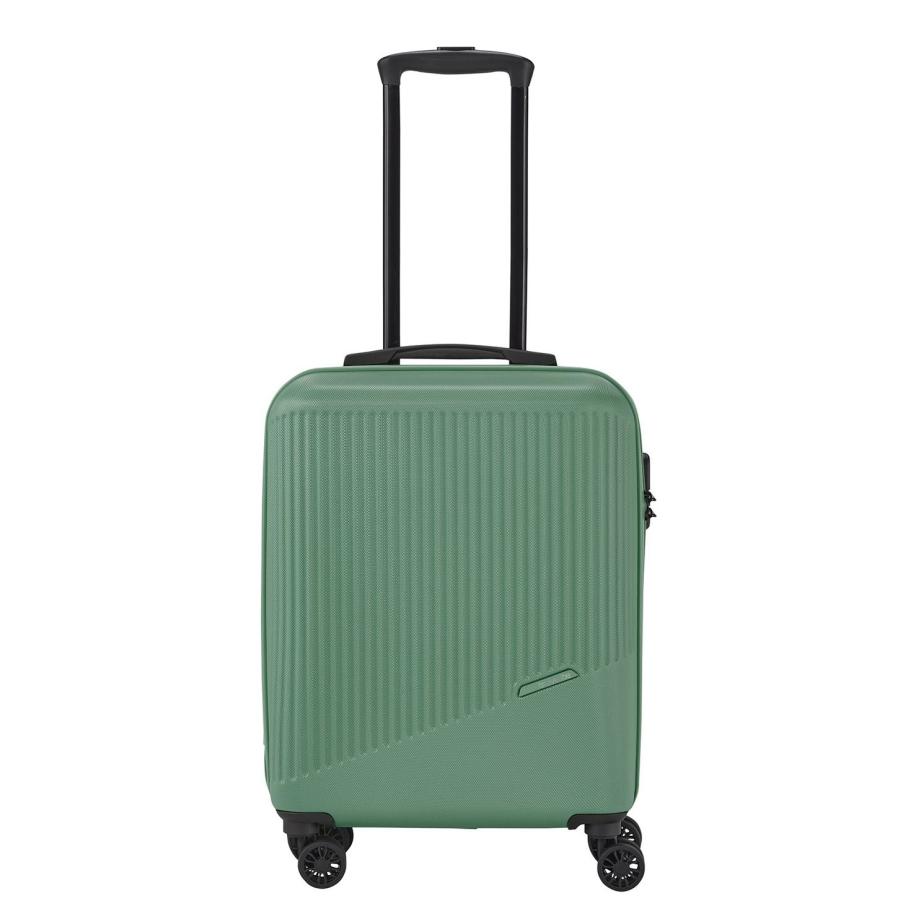 Travelite Bali 4 Wiel Trolley S green Groen